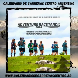 Flyer de carrera Adventure Race Tandil 2024