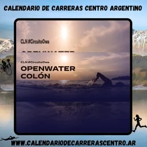 Flyer de carrera Oper Water Colón 2024